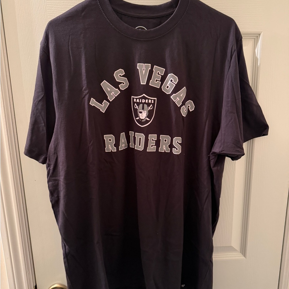 Las Vegas Raiders 47 Brand Black T-Shirt (XXL)